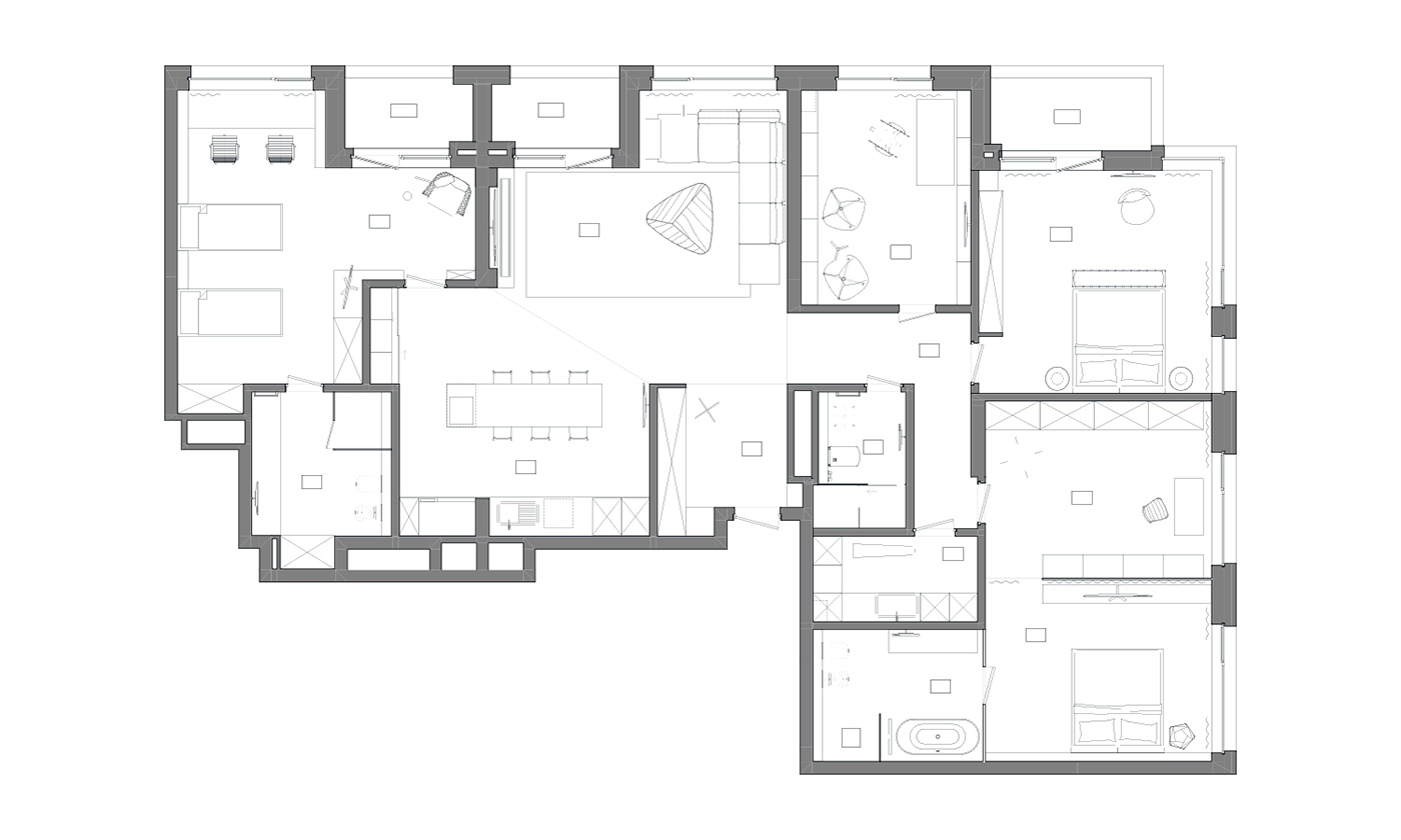 Design，quiet，coffee，Manna，apartment，Building interior，