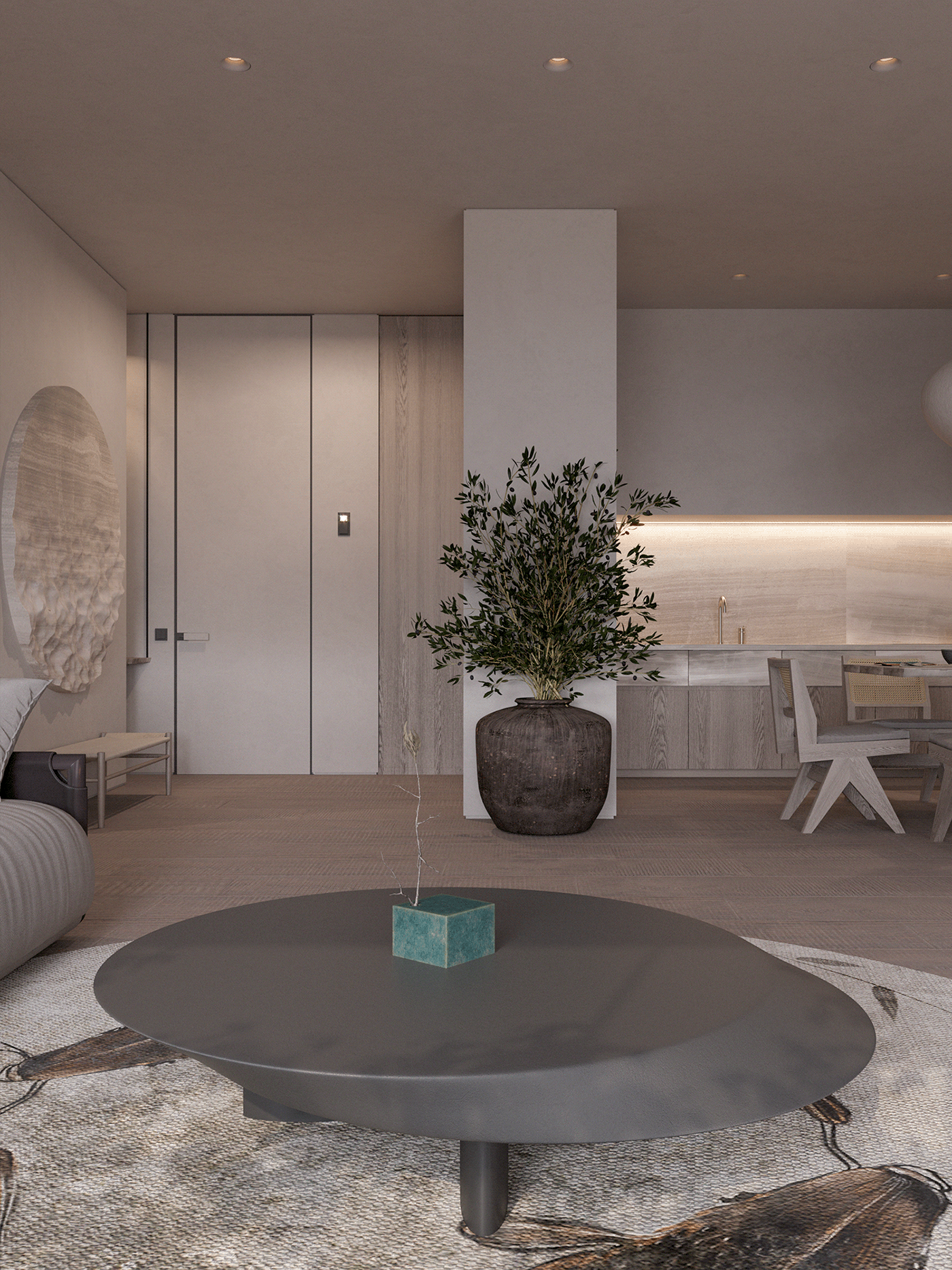 Design，quiet，coffee，Manna，apartment，Building interior，