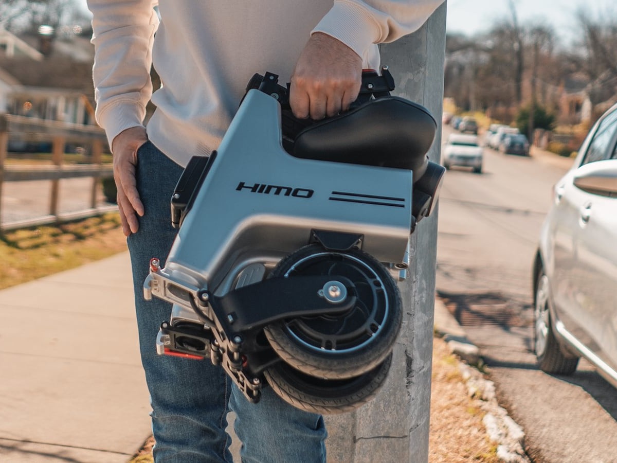 HiMo，Electric，Foldable，Bicycle，vehicle，