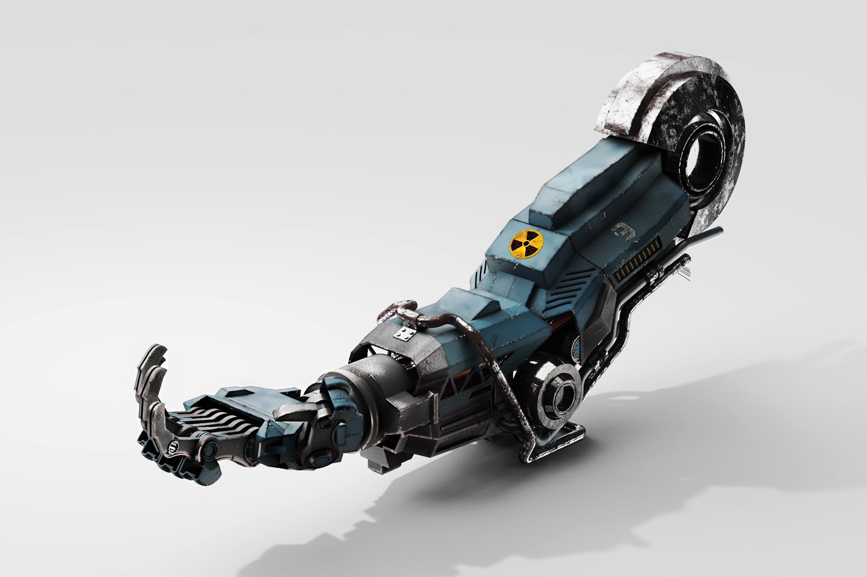 Robot modeling and rendering exercise rhinoceros KS，