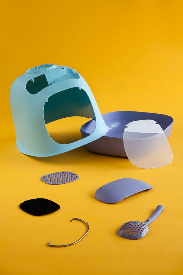 Pets，product design，industrial design，Cat litter，fashion，