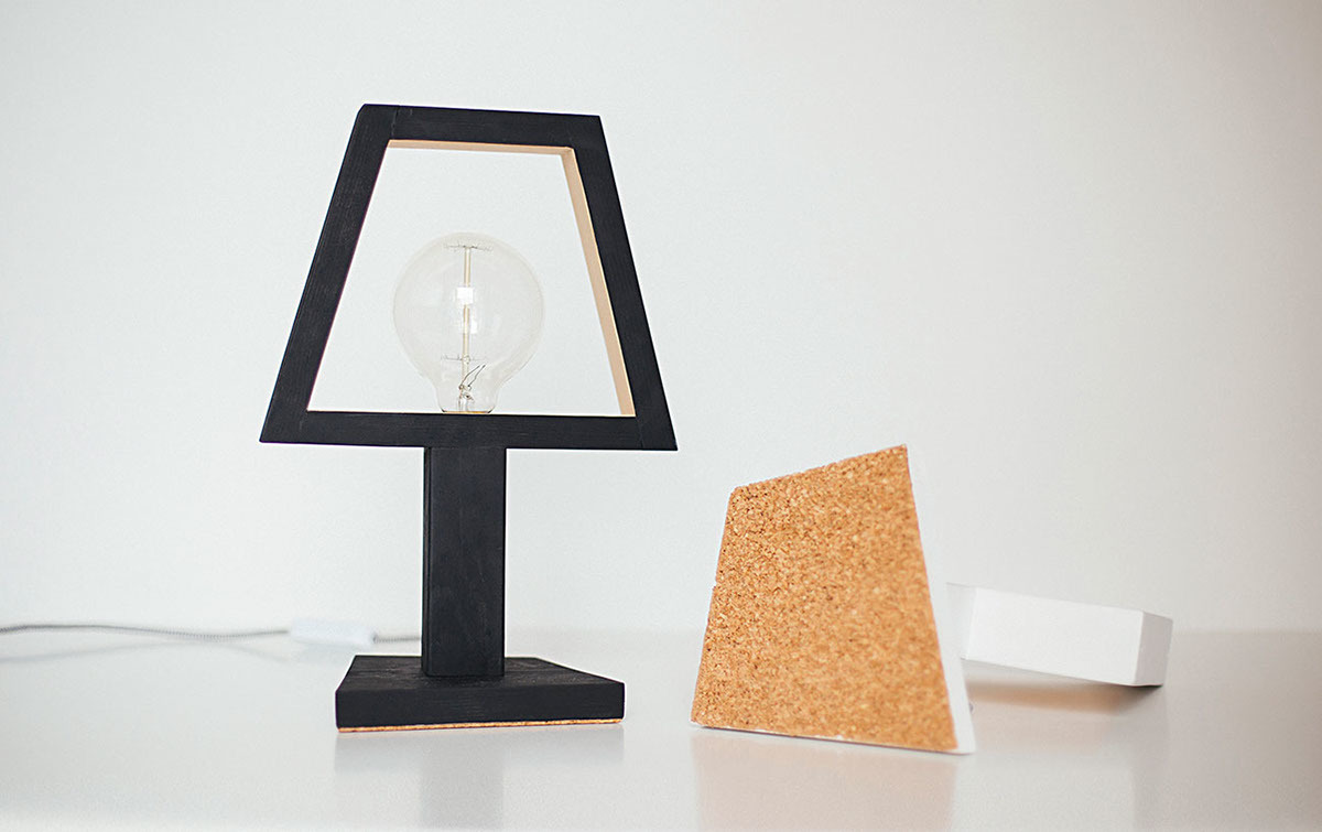 product design，industrial design，Desk lamp，lighting，Simplicity，