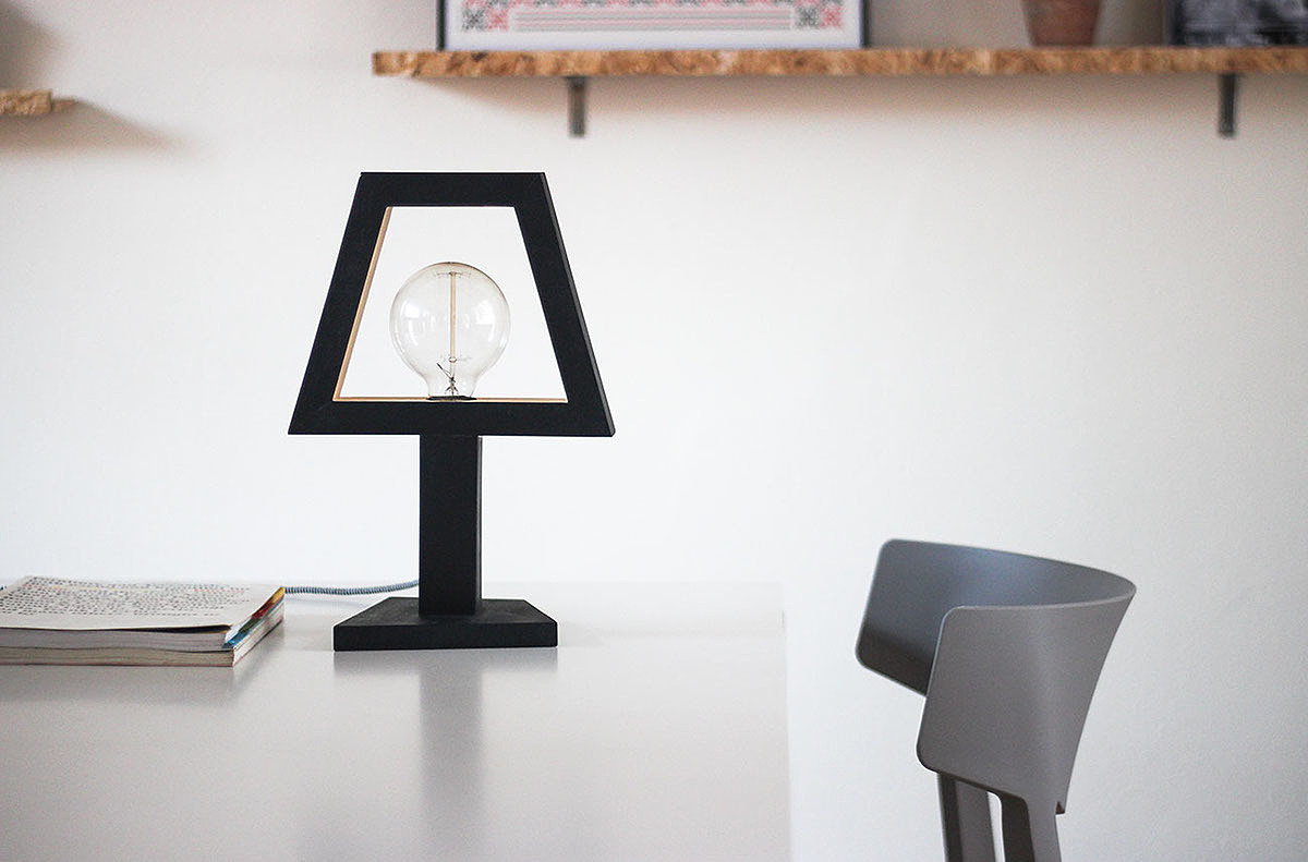 product design，industrial design，Desk lamp，lighting，Simplicity，