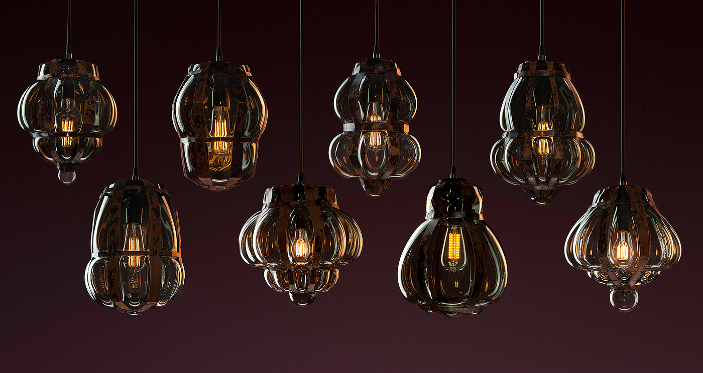 Home Furnishing，product design，industrial design，a chandelier，originality，
