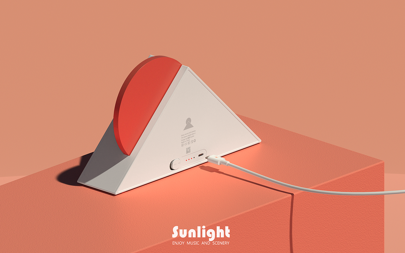 originality，speaker，Atmosphere lamp，Minimalist，