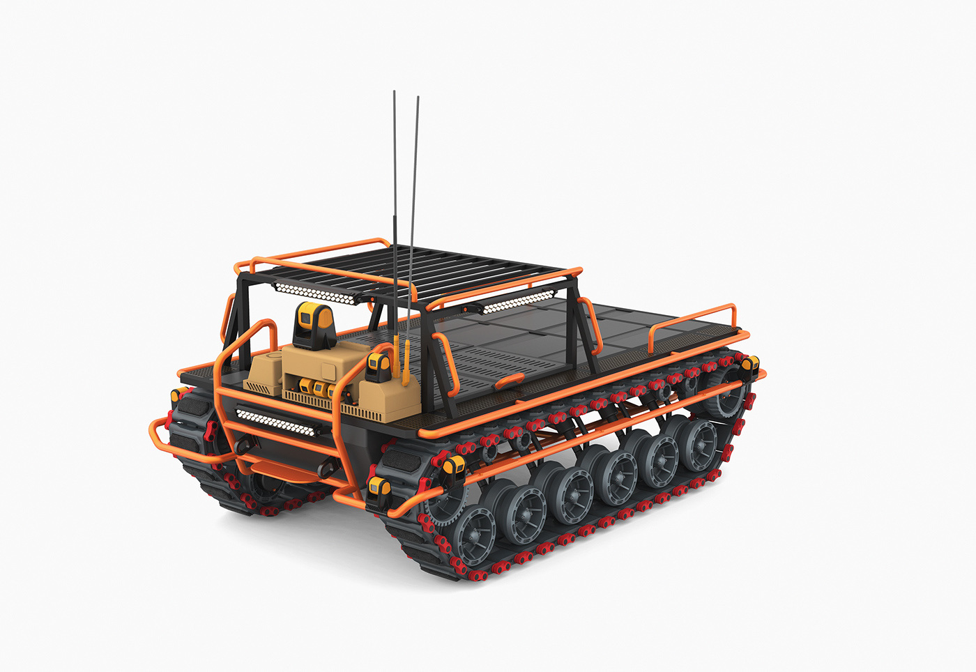 industrial design，Intelligent technology，Rescue vehicle design，design sketch，conceptual design，Automatic design，