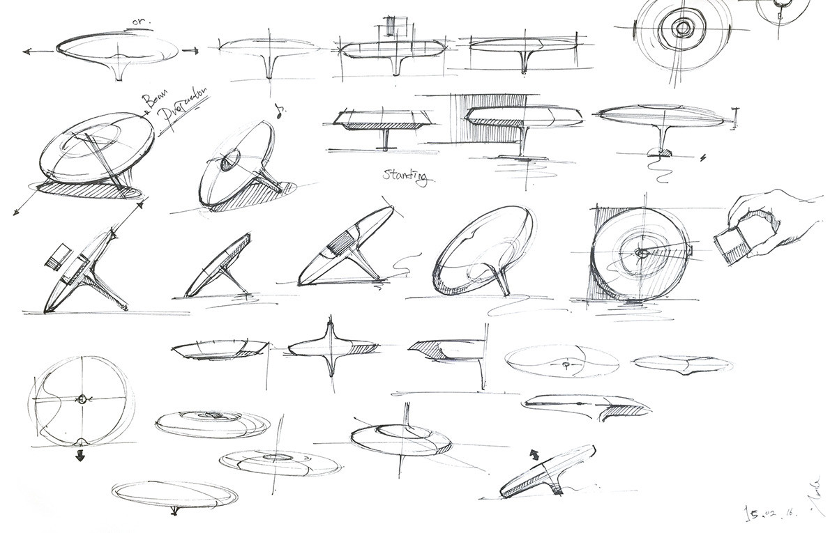 circular，simple，Simplicity，product，industrial design，