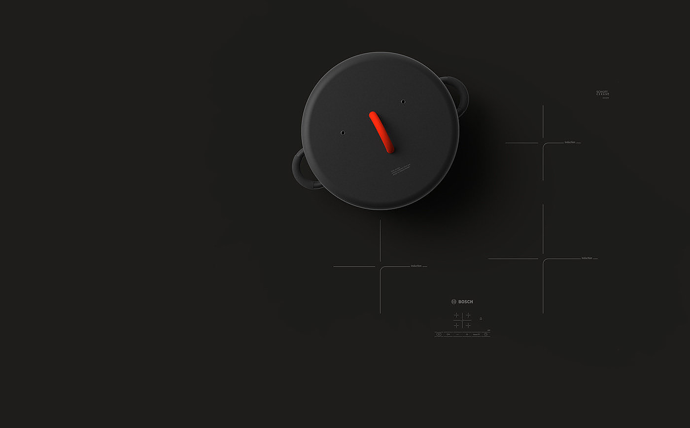 Kitchen bathroom，kitchen，Pan，smiling face，originality，Design，