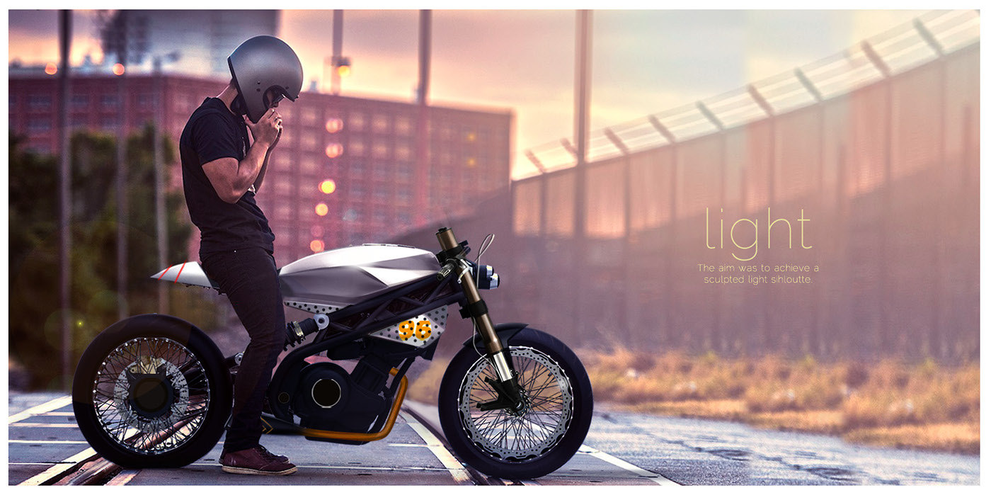 industrial design，Intelligent technology，Hand drawn，Automatic design，Motorcycle design，