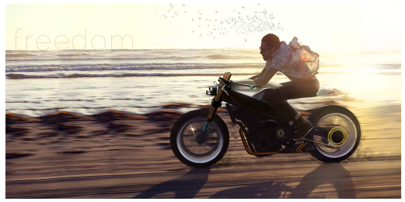 industrial design，Intelligent technology，Hand drawn，Automatic design，Motorcycle design，