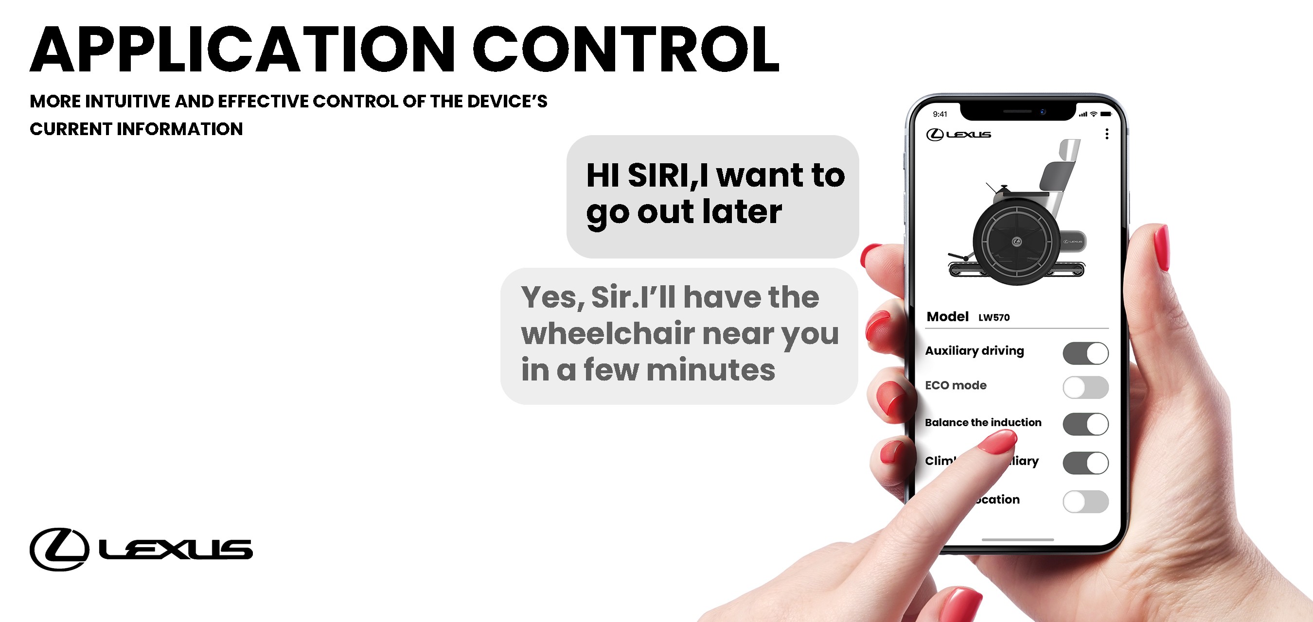 wheelchair，LEXUS，intelligence，