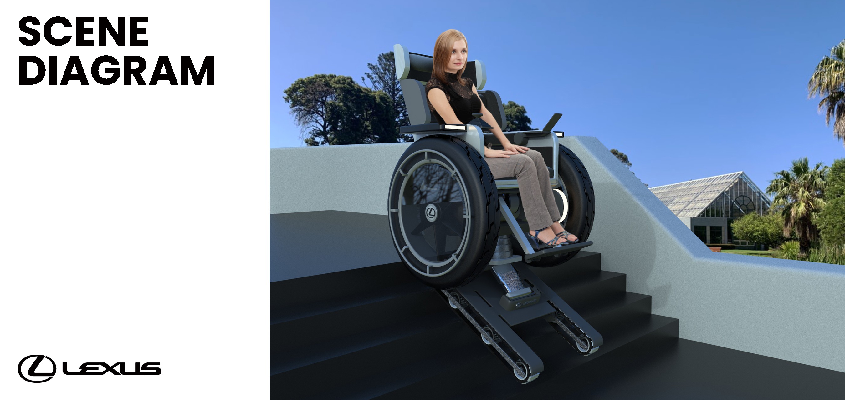 wheelchair，LEXUS，intelligence，