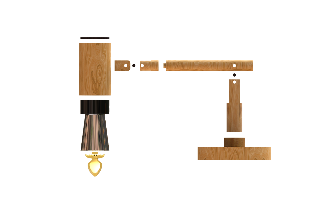 Desk lamp，