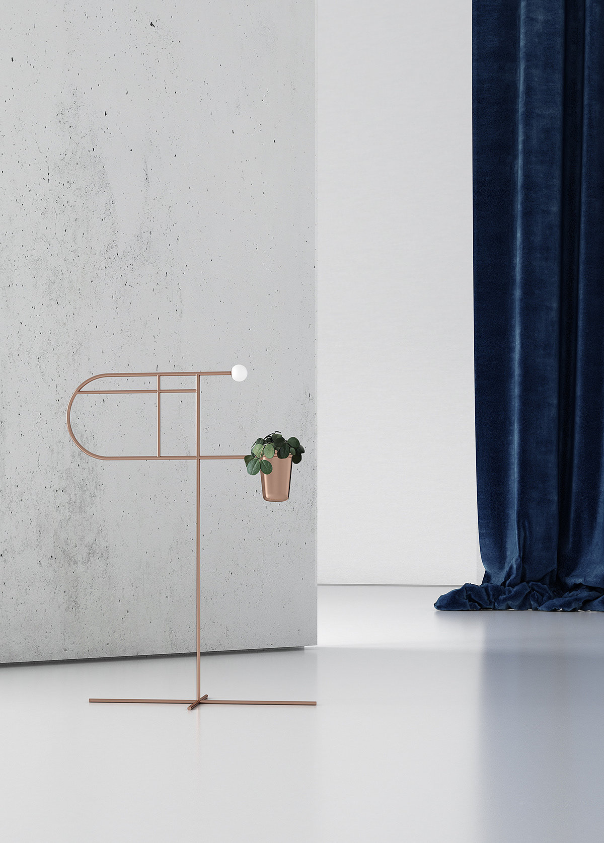 lamp，Lamp holder，Flowerpot，balance，industrial design，product design，