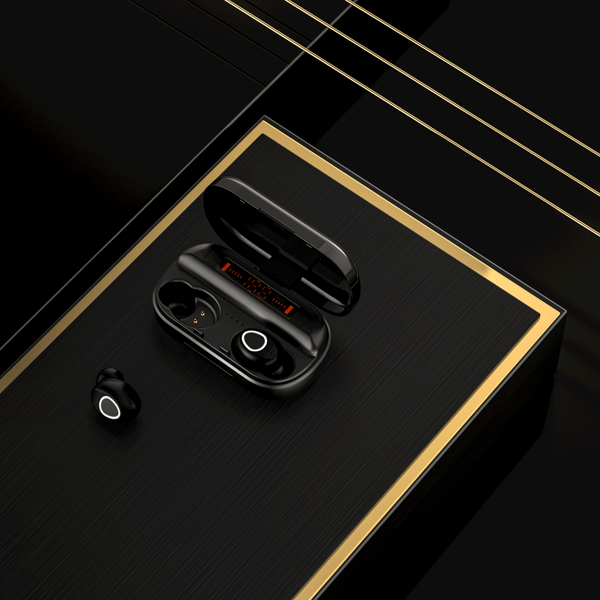 headset，Fan，scene，Cyberpunk，Dazzle color，