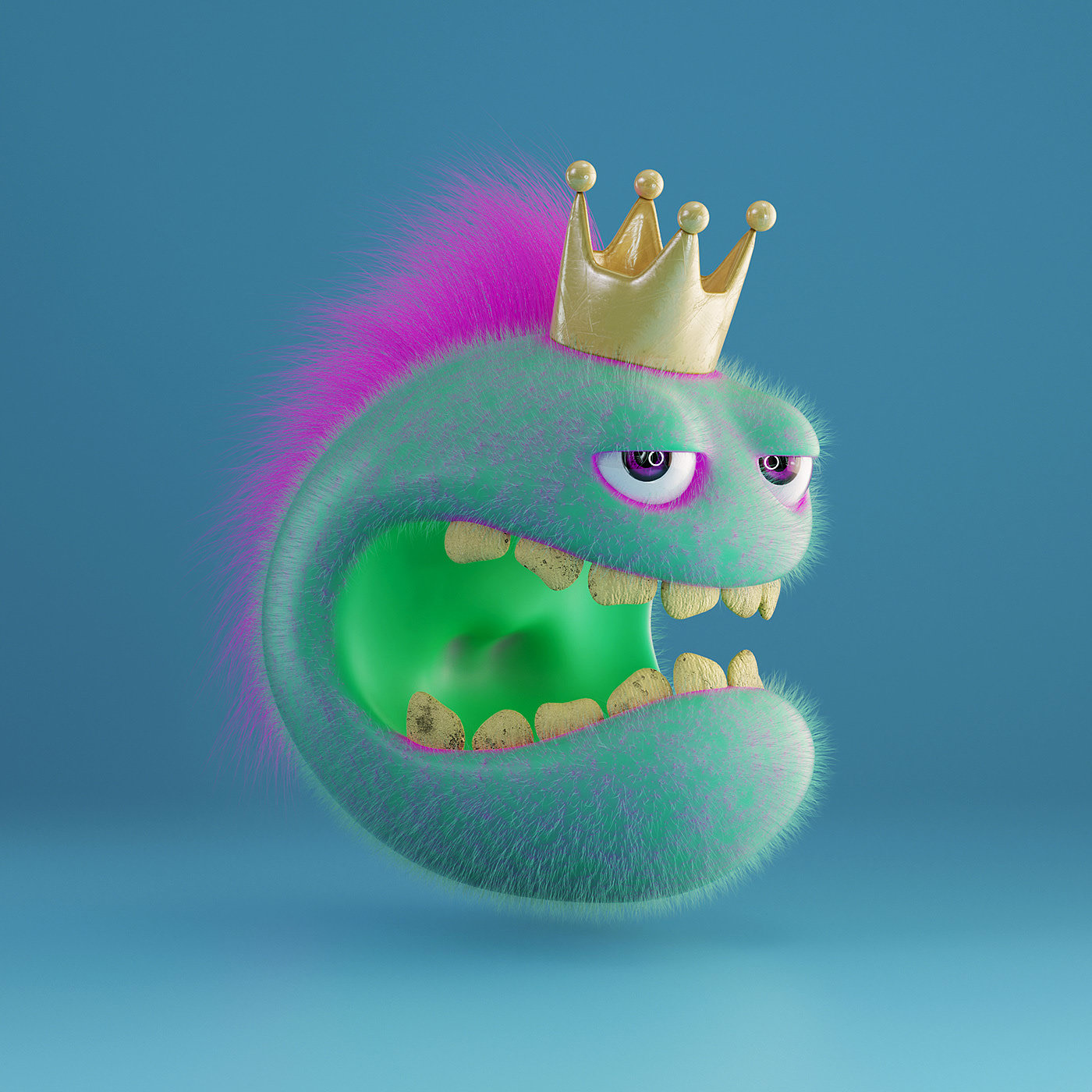 animation，film，4d，letter，Plush，Monster，