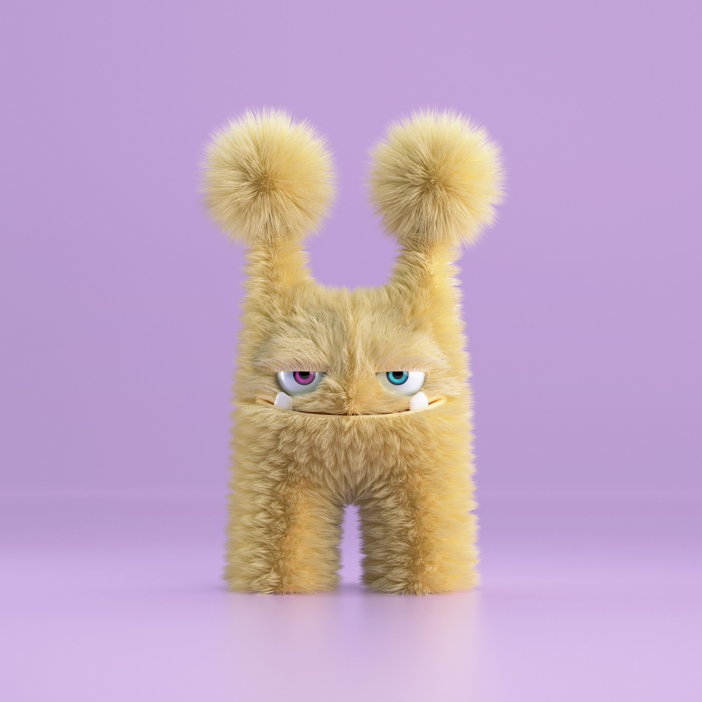 animation，film，4d，letter，Plush，Monster，