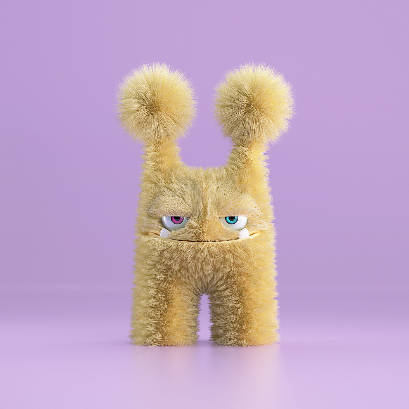 animation，film，4d，letter，Plush，Monster，