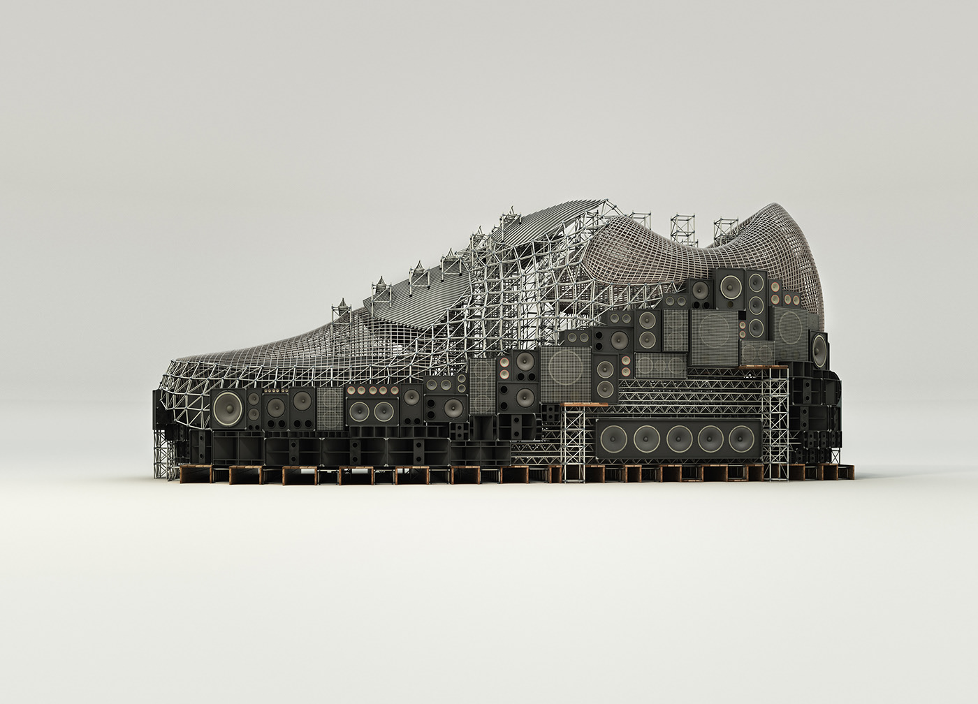 nike，shoes，motion，concept，