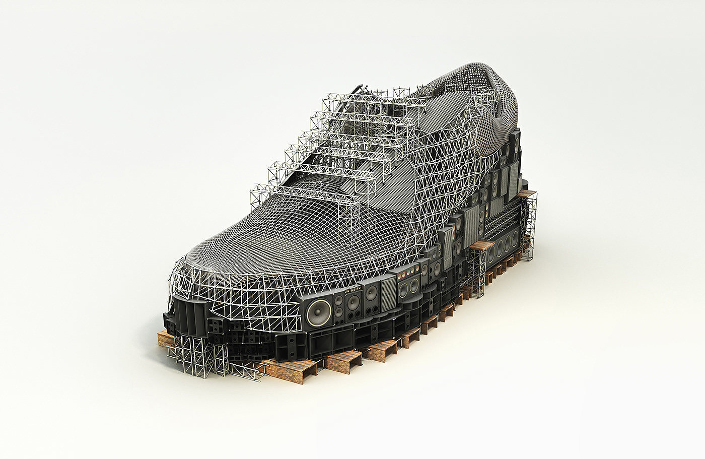 nike，shoes，motion，concept，