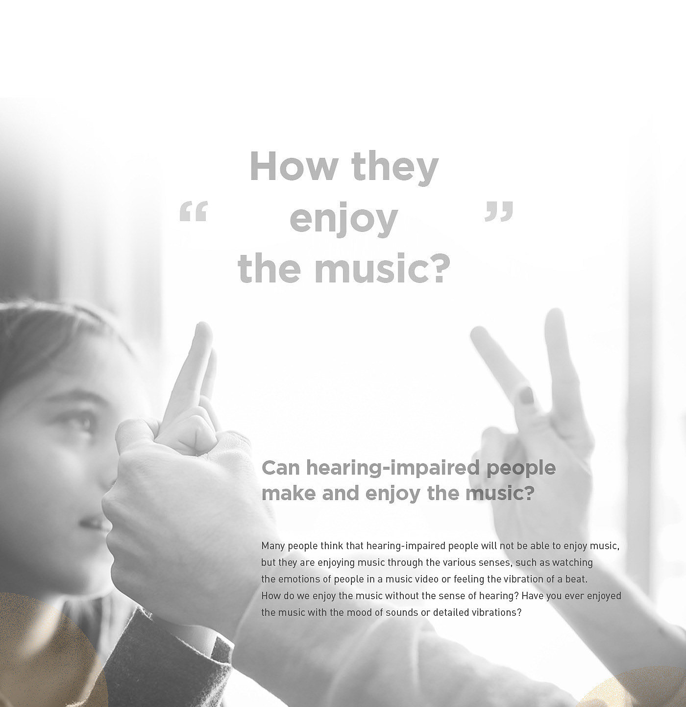 music，interactive，service，Multisensory，User experience，