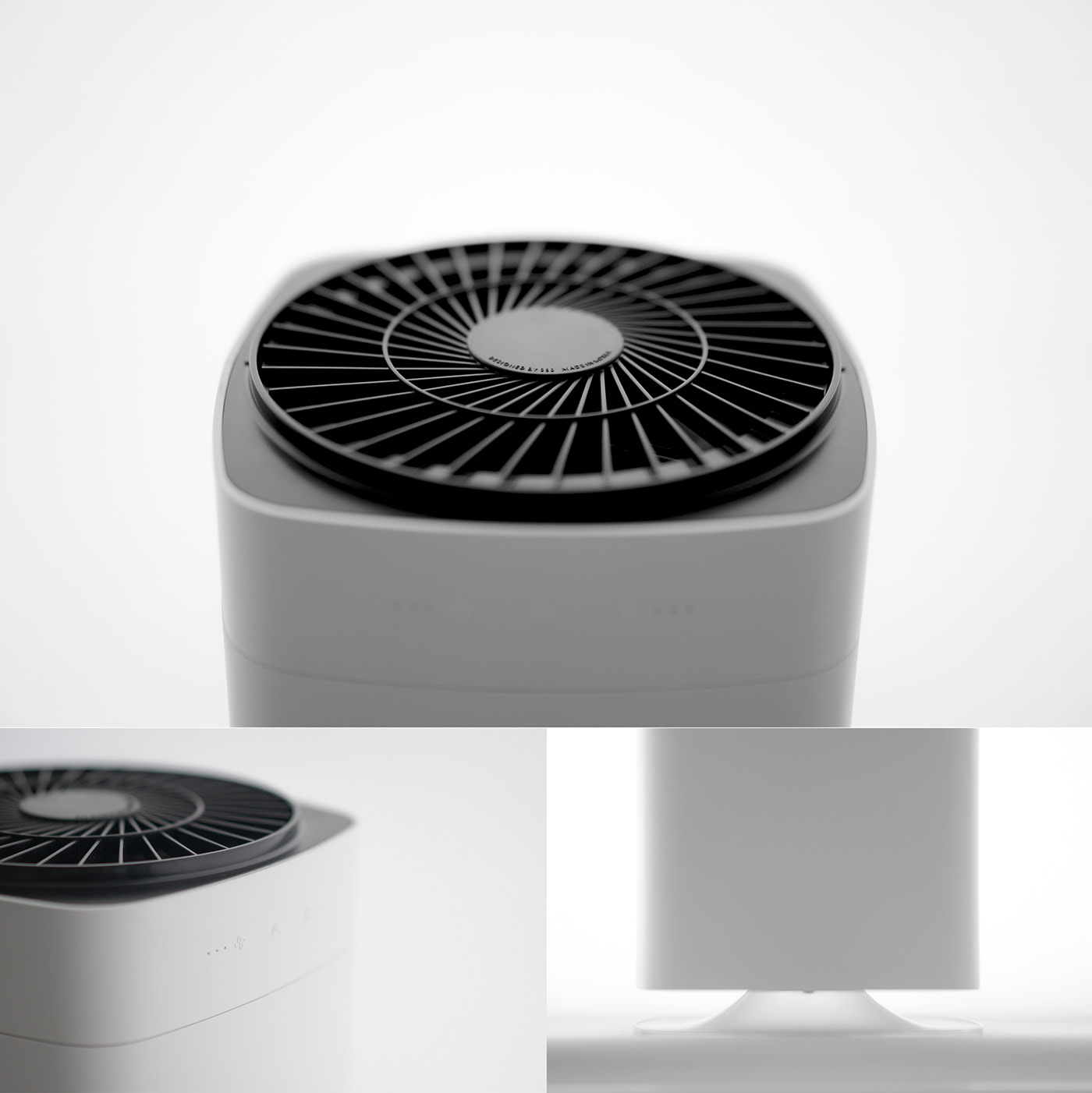 Dehumidifier，Humidifier，purifier，multi-function，white，concise，