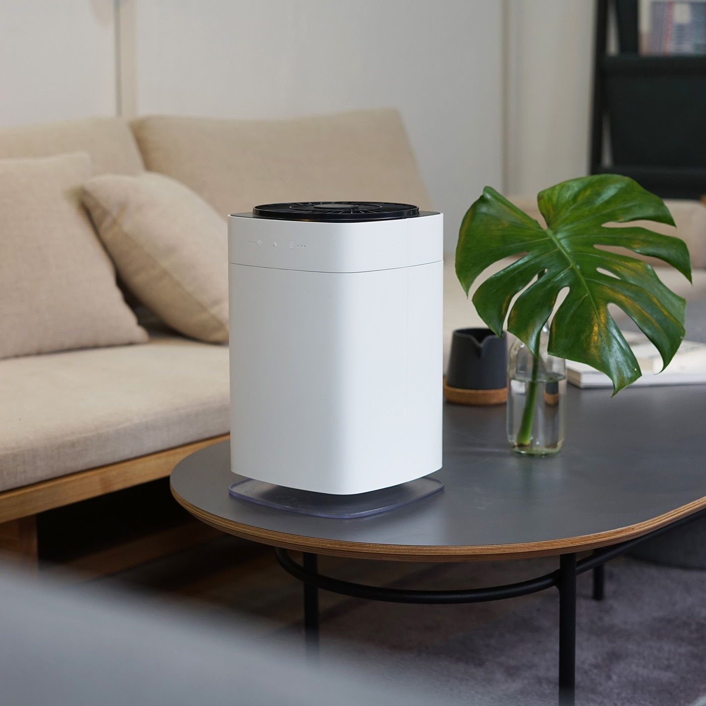 Dehumidifier，Humidifier，purifier，multi-function，white，concise，