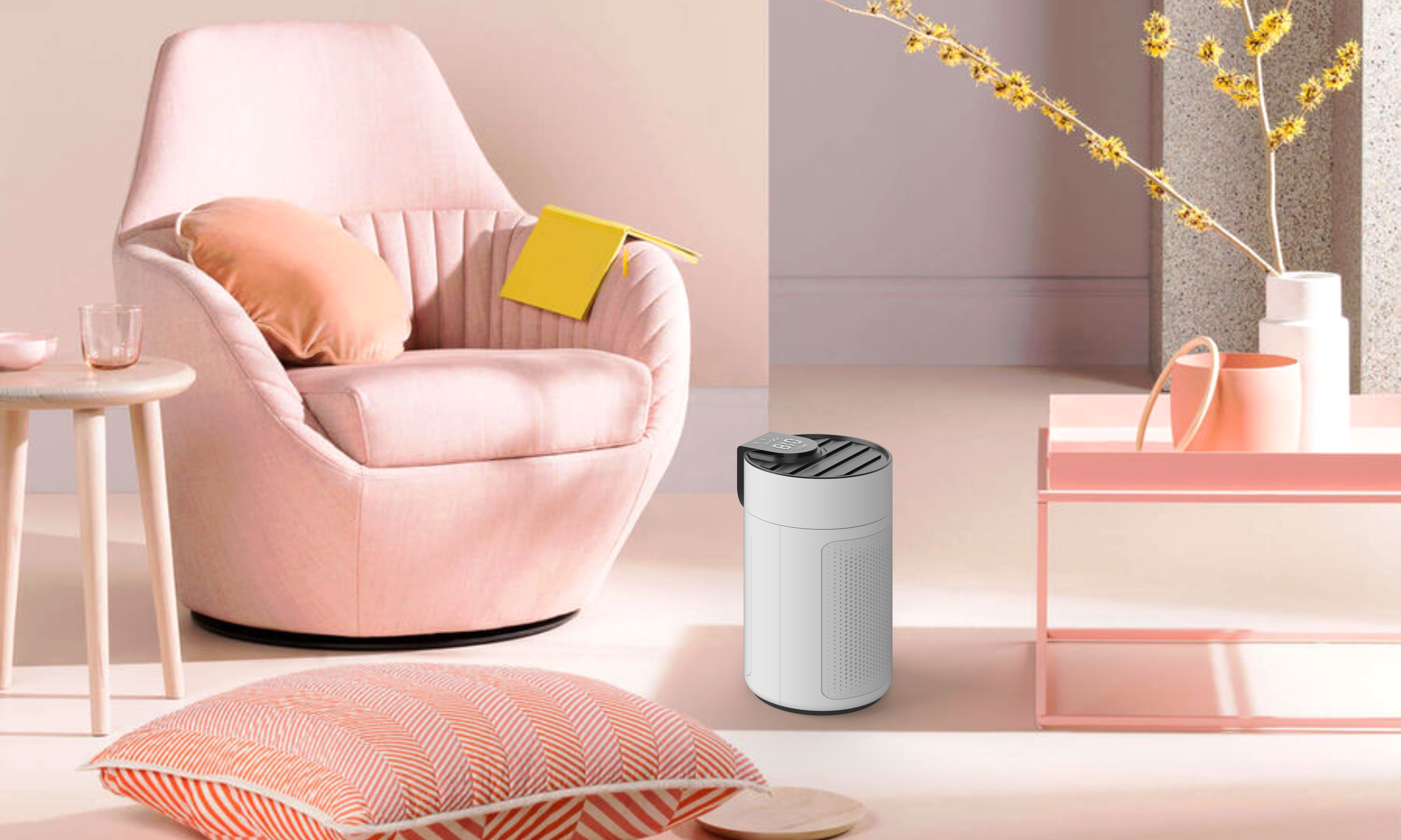 Appearance design，industrial design，Sense of science and technology，air cleaner，