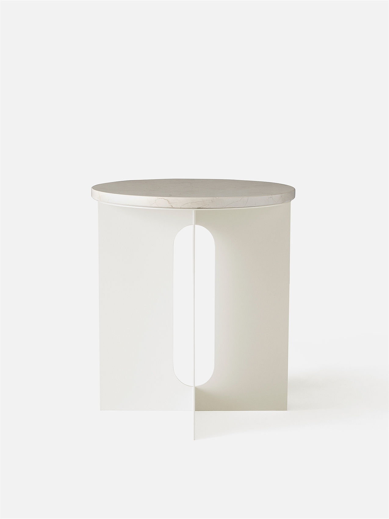 Side table，steel，Marble，grace，black，Ivory，