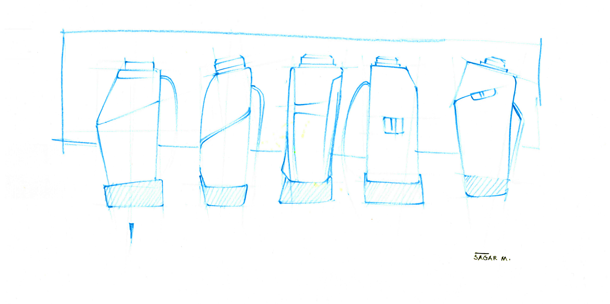 Hand drawn，Intelligent technology，product design，design sketch，Agricultural appliances，