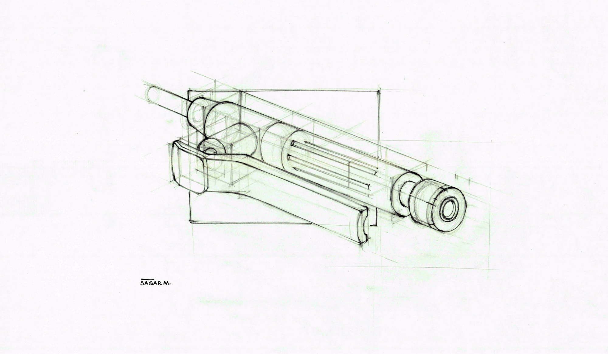 Hand drawn，Intelligent technology，product design，design sketch，Agricultural appliances，