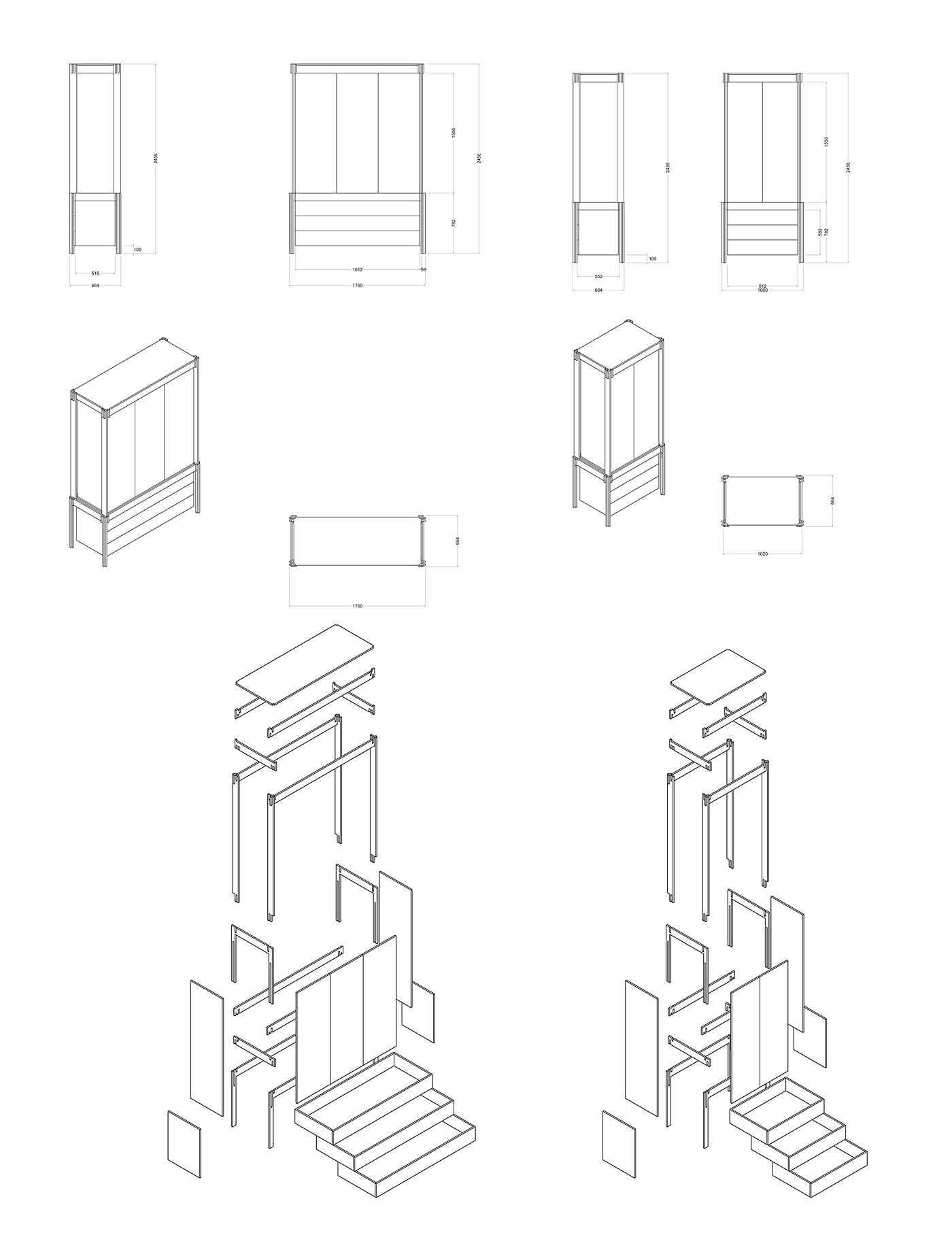 Home Furnishing，product design，industrial design，aggregate，Mortise and tenon，