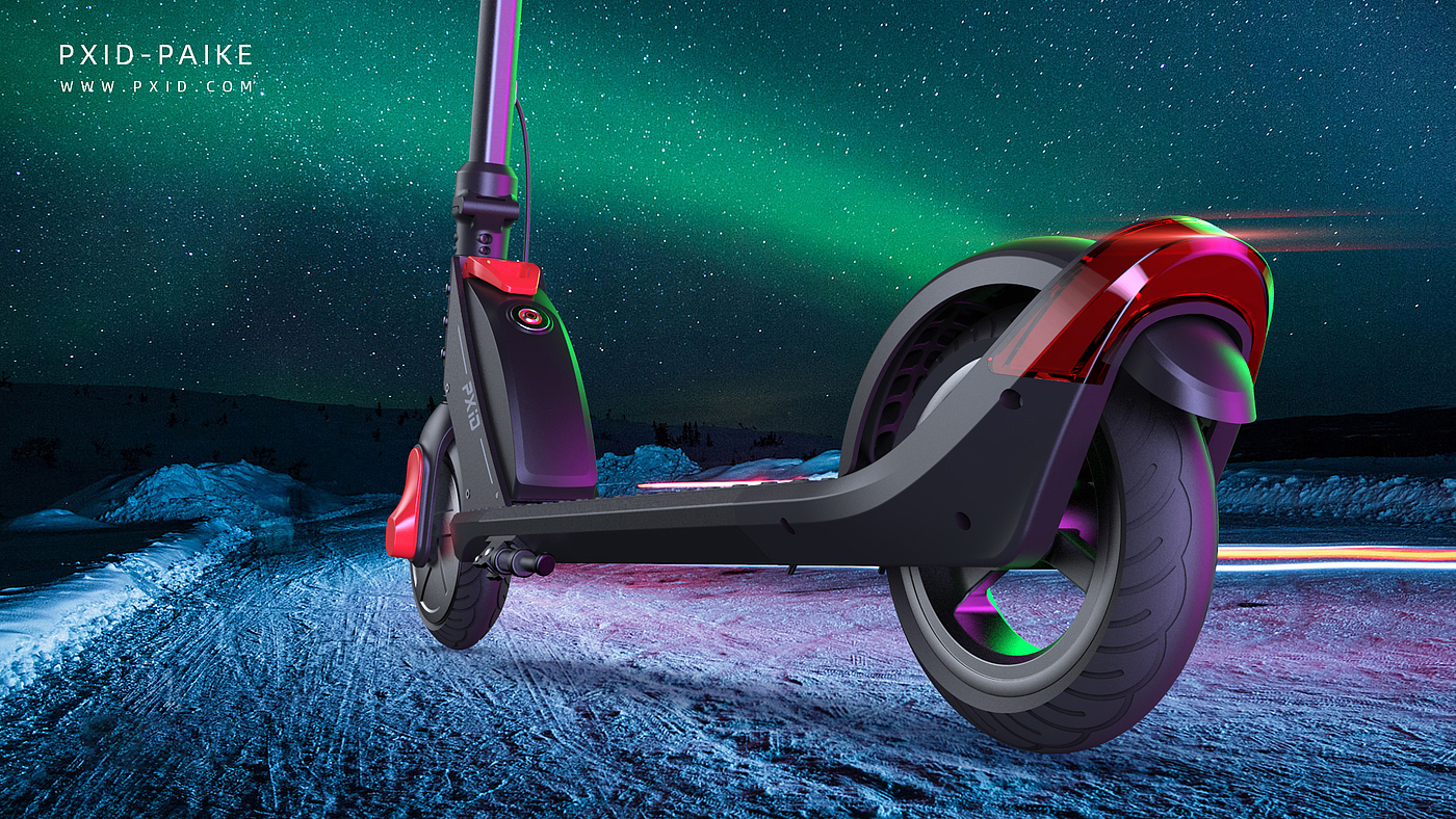 Electric scooter，Scooter，Scooter design，Design of electric scooter，Electric vehicle design，