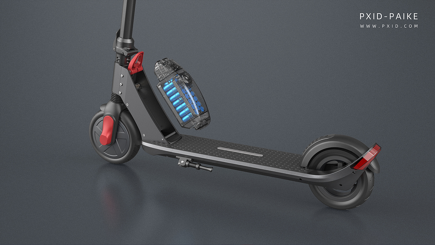 Electric scooter，Scooter，Scooter design，Design of electric scooter，Electric vehicle design，