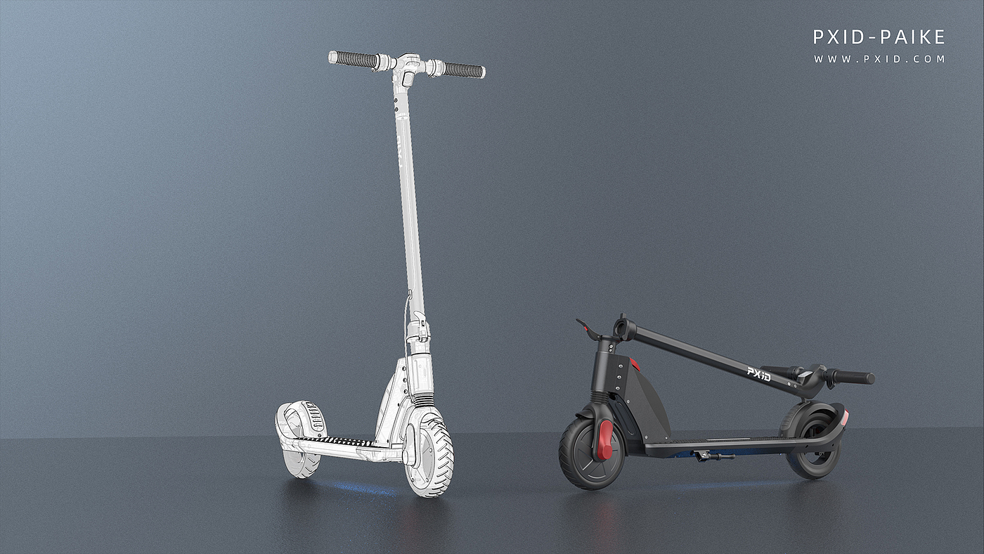 Electric scooter，Scooter，Scooter design，Design of electric scooter，Electric vehicle design，