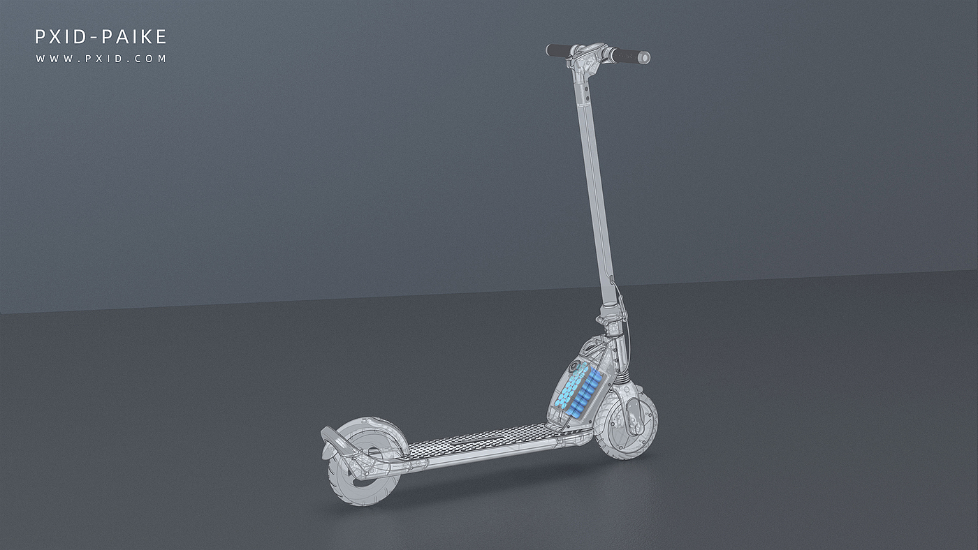 Electric scooter，Scooter，Scooter design，Design of electric scooter，Electric vehicle design，