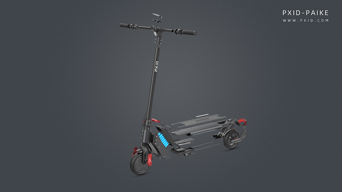 Electric scooter，Scooter，Scooter design，Design of electric scooter，Electric vehicle design，