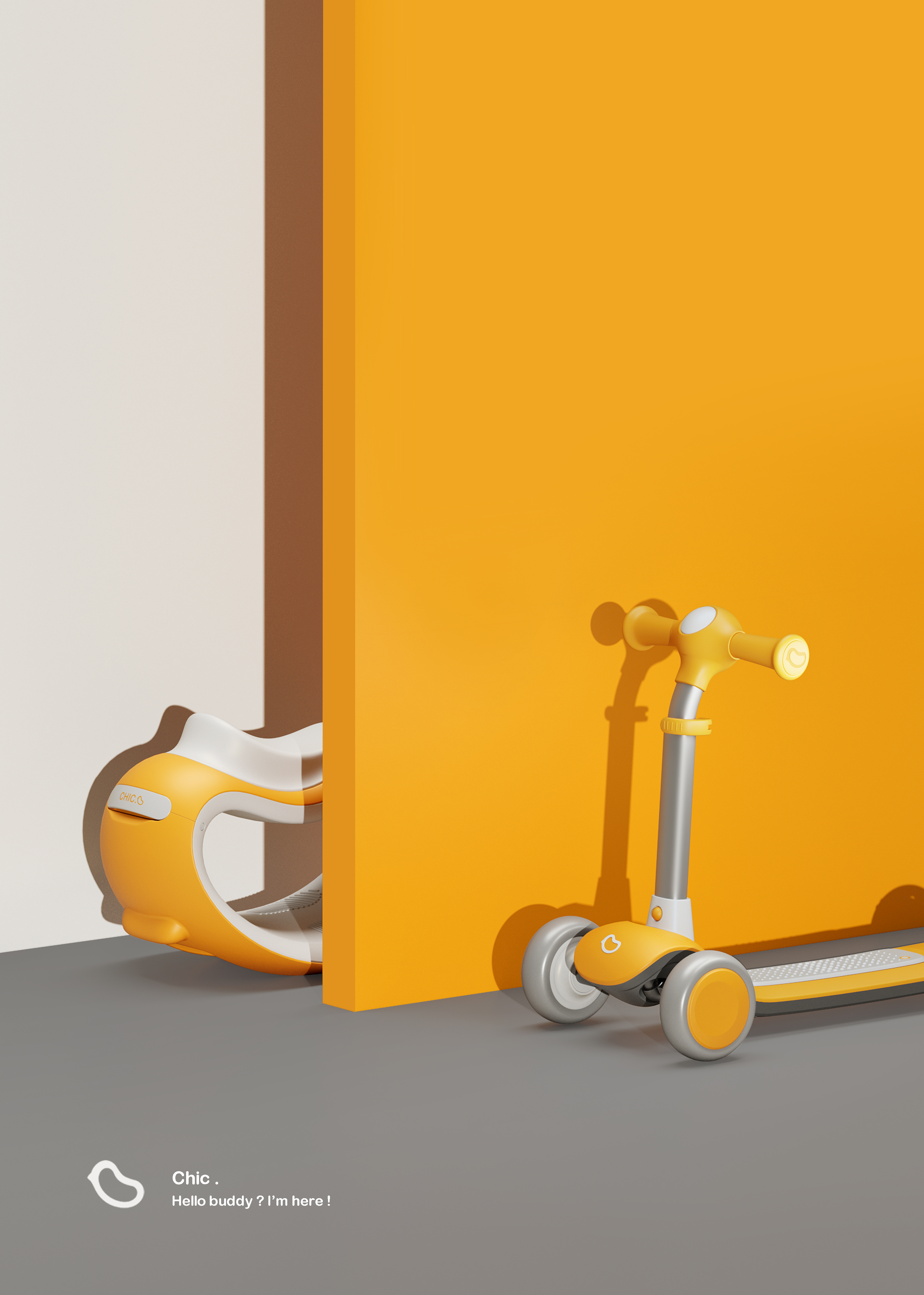 Children's scooters，Maternal and infant products，Vehicle design，rocking horse，Trojan horse，baby，Multifunctional stroller，Creative design，