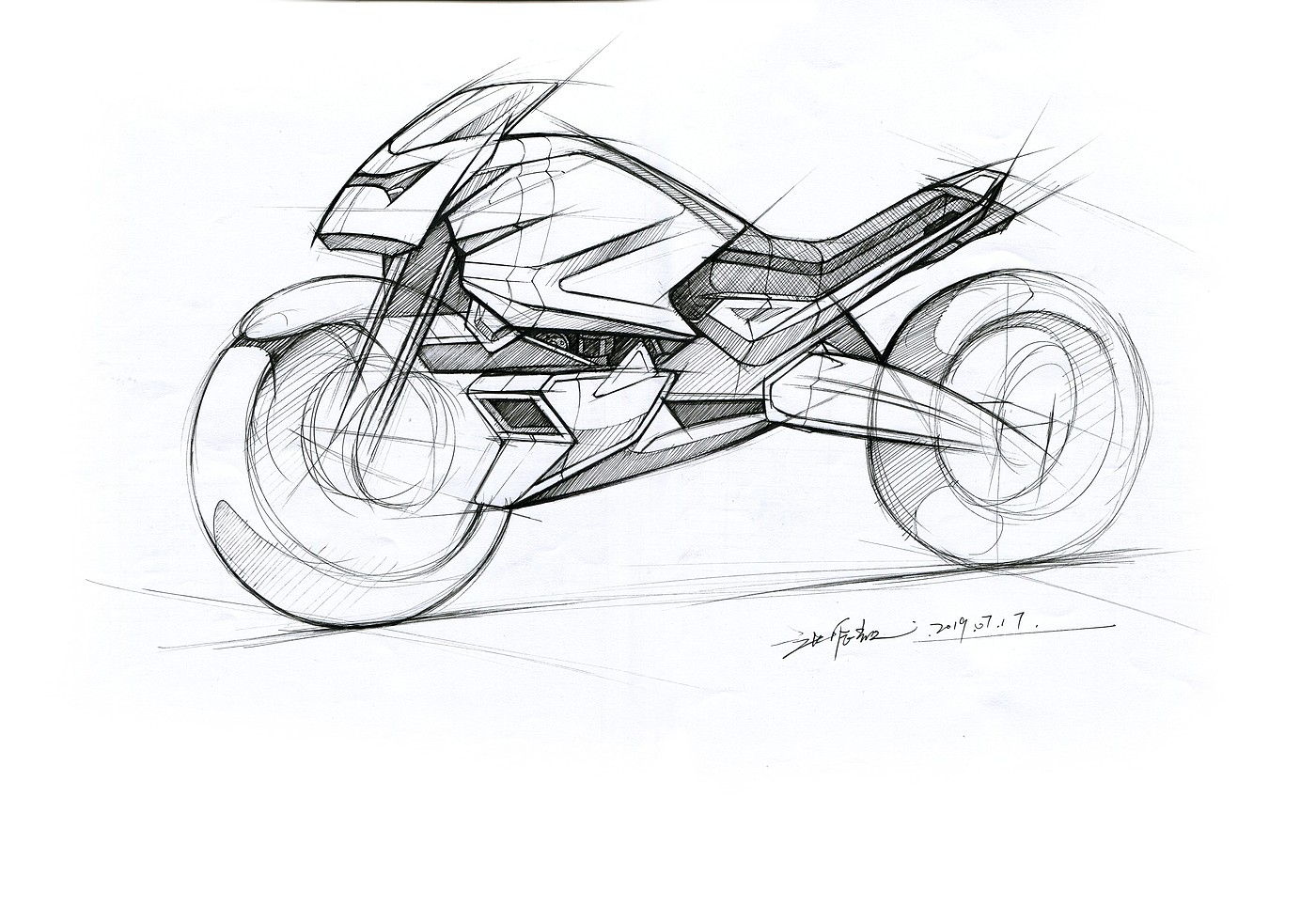 Hand drawn industrial design，Hand drawn sketch，Hand drawn product design，Needle pen hand drawing，