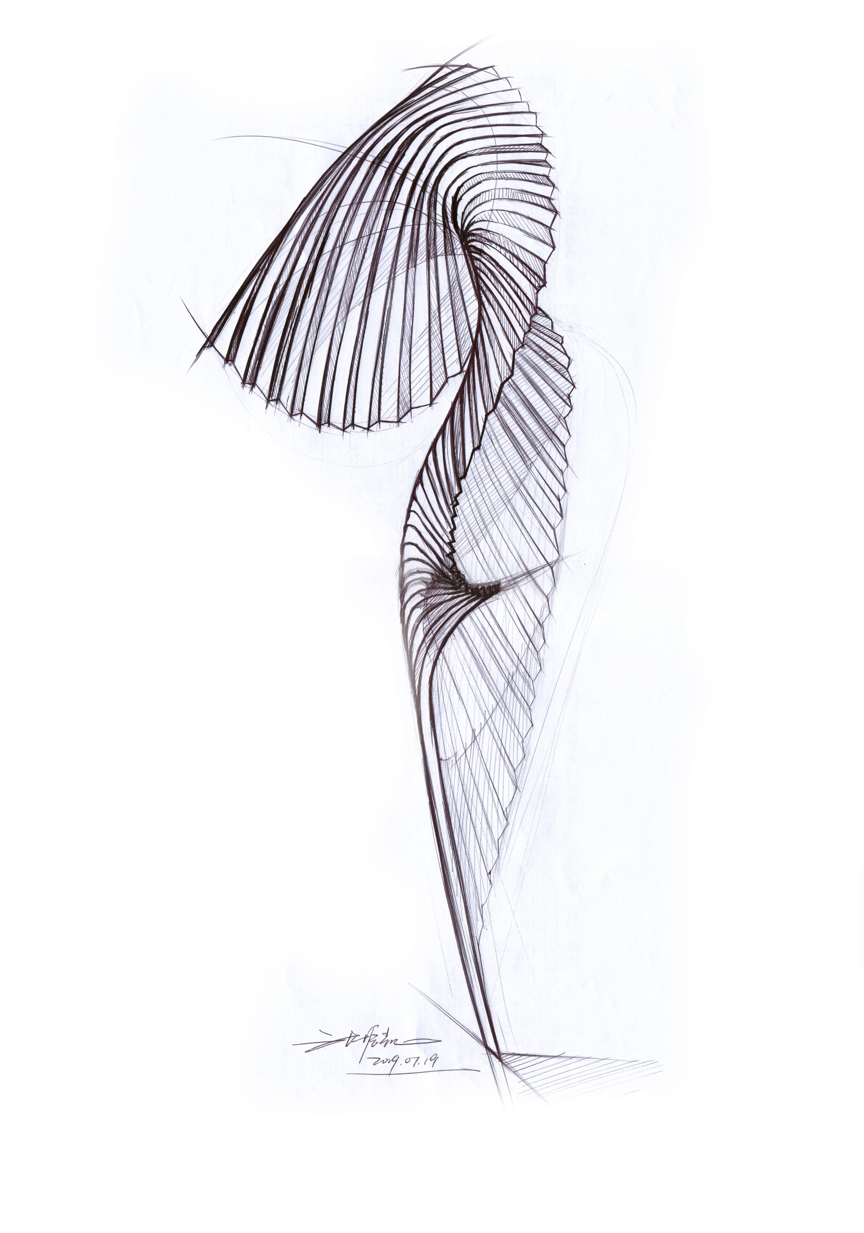 Hand drawn industrial design，Hand drawn sketch，Hand drawn product design，Needle pen hand drawing，