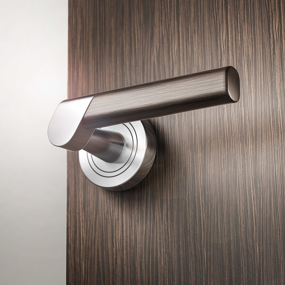 Home Furnishing，product design，industrial design，Door handle，Simplicity，