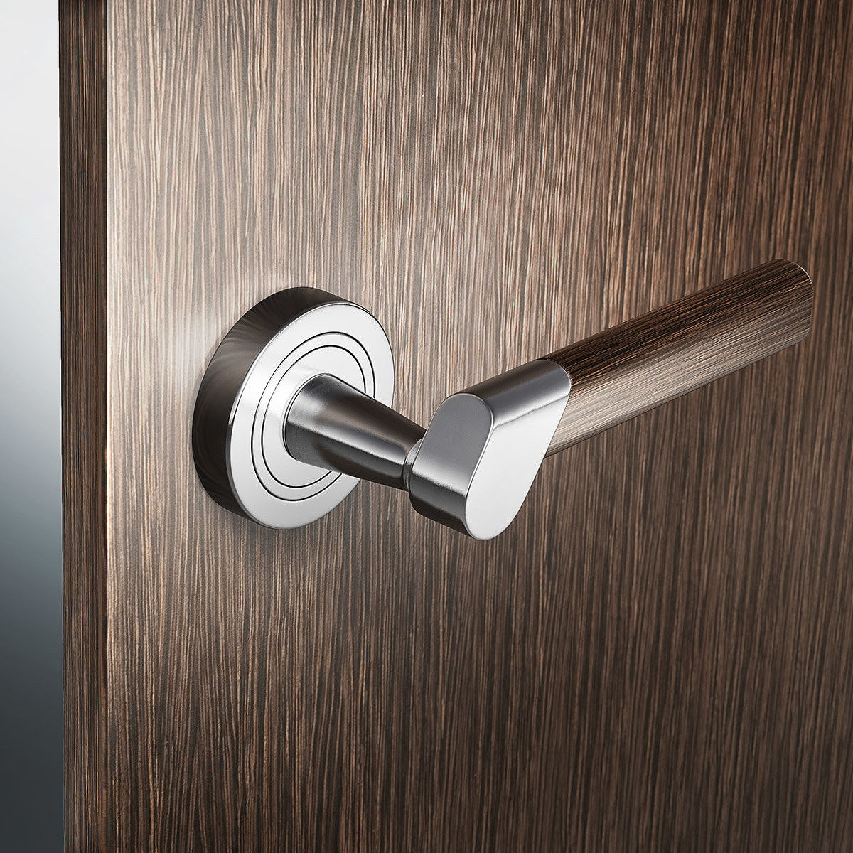 Home Furnishing，product design，industrial design，Door handle，Simplicity，