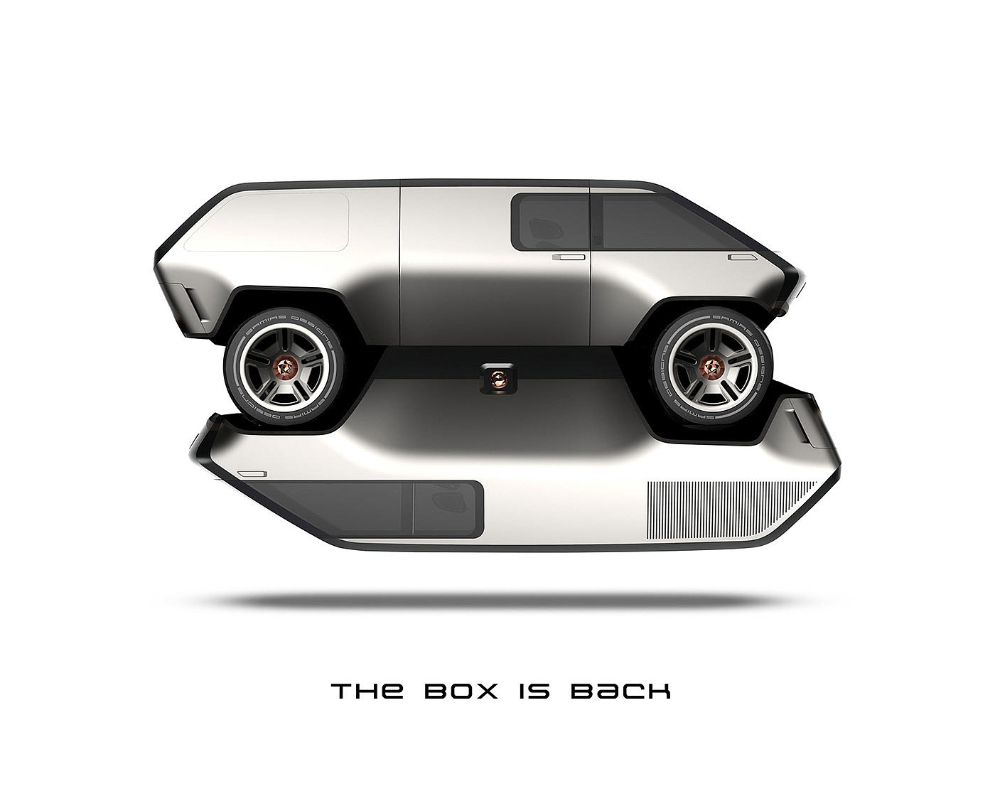 vehicle，conceptual design，Automobile design，Volkswagen bus，Kit Car，BrubakerBox，