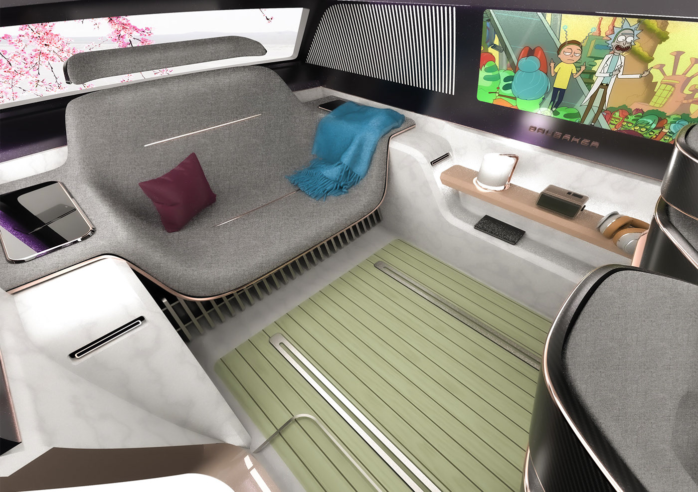 vehicle，conceptual design，Automobile design，Volkswagen bus，Kit Car，BrubakerBox，