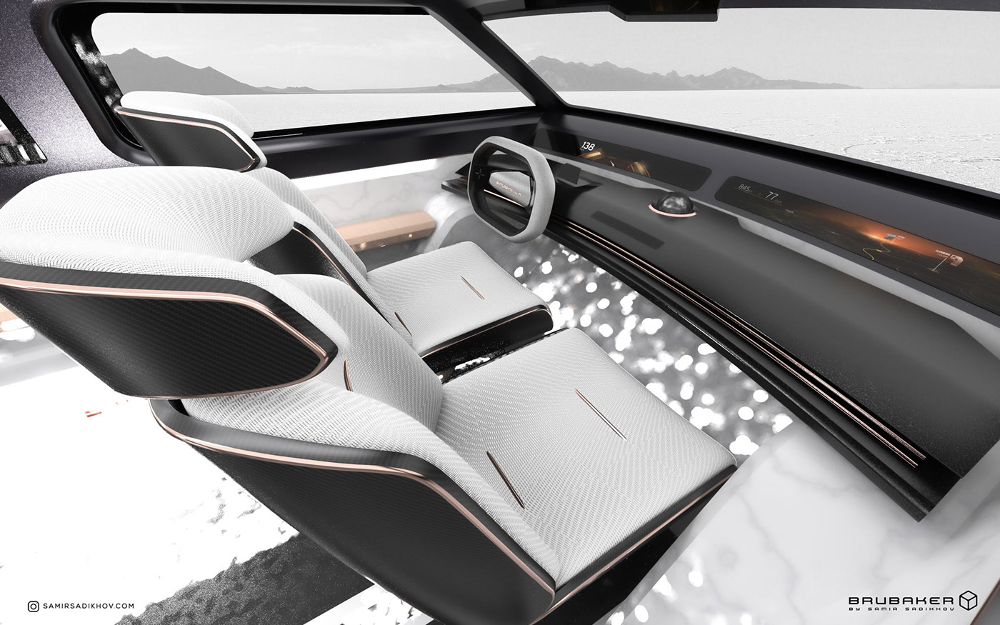 vehicle，conceptual design，Automobile design，Volkswagen bus，Kit Car，BrubakerBox，