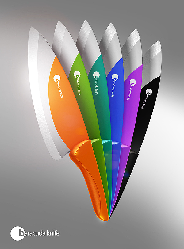 Kitchen supplies，product design，industrial design，knife，Simplicity，