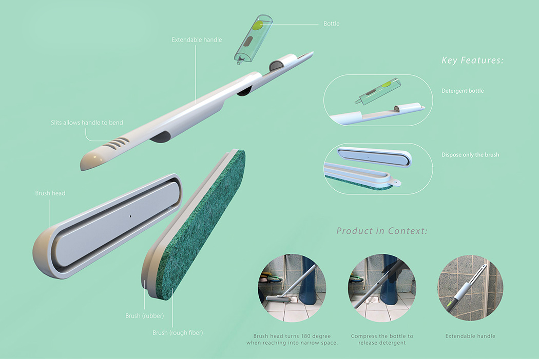 removable，Toilet brush，TOILET，