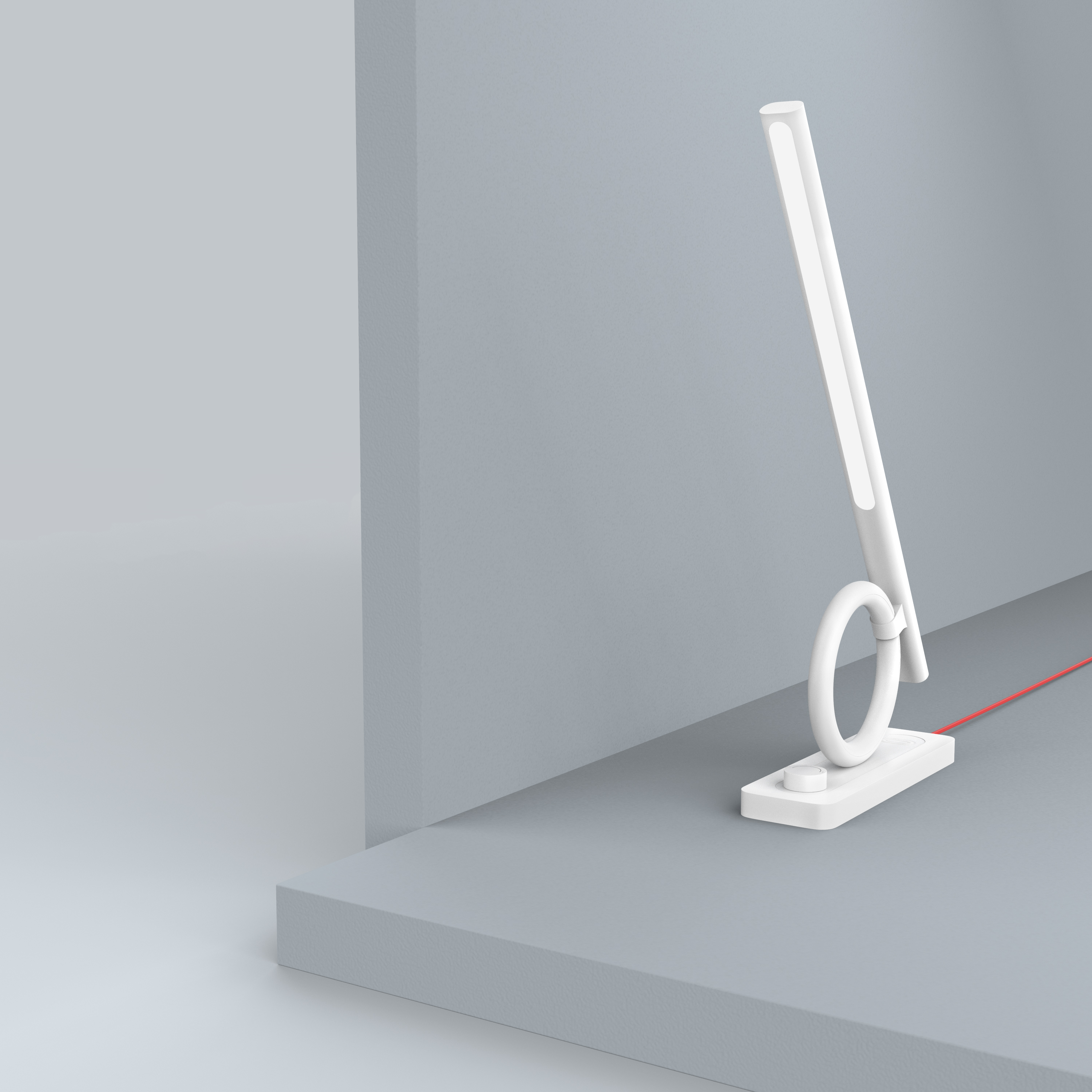 Minimalist，Geometric Aesthetics，Intelligent interaction，interest，Desk lamp，