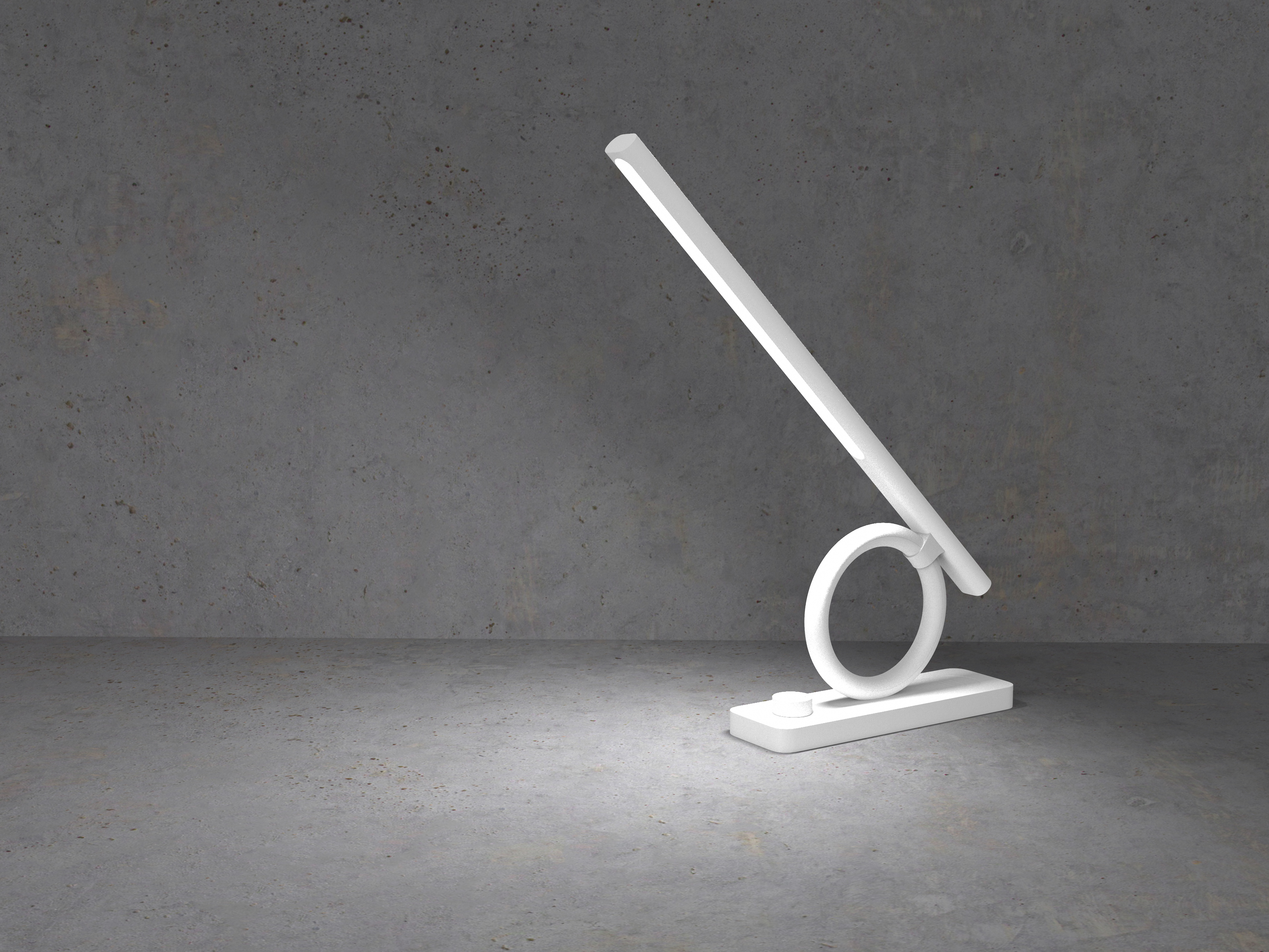 Minimalist，Geometric Aesthetics，Intelligent interaction，interest，Desk lamp，