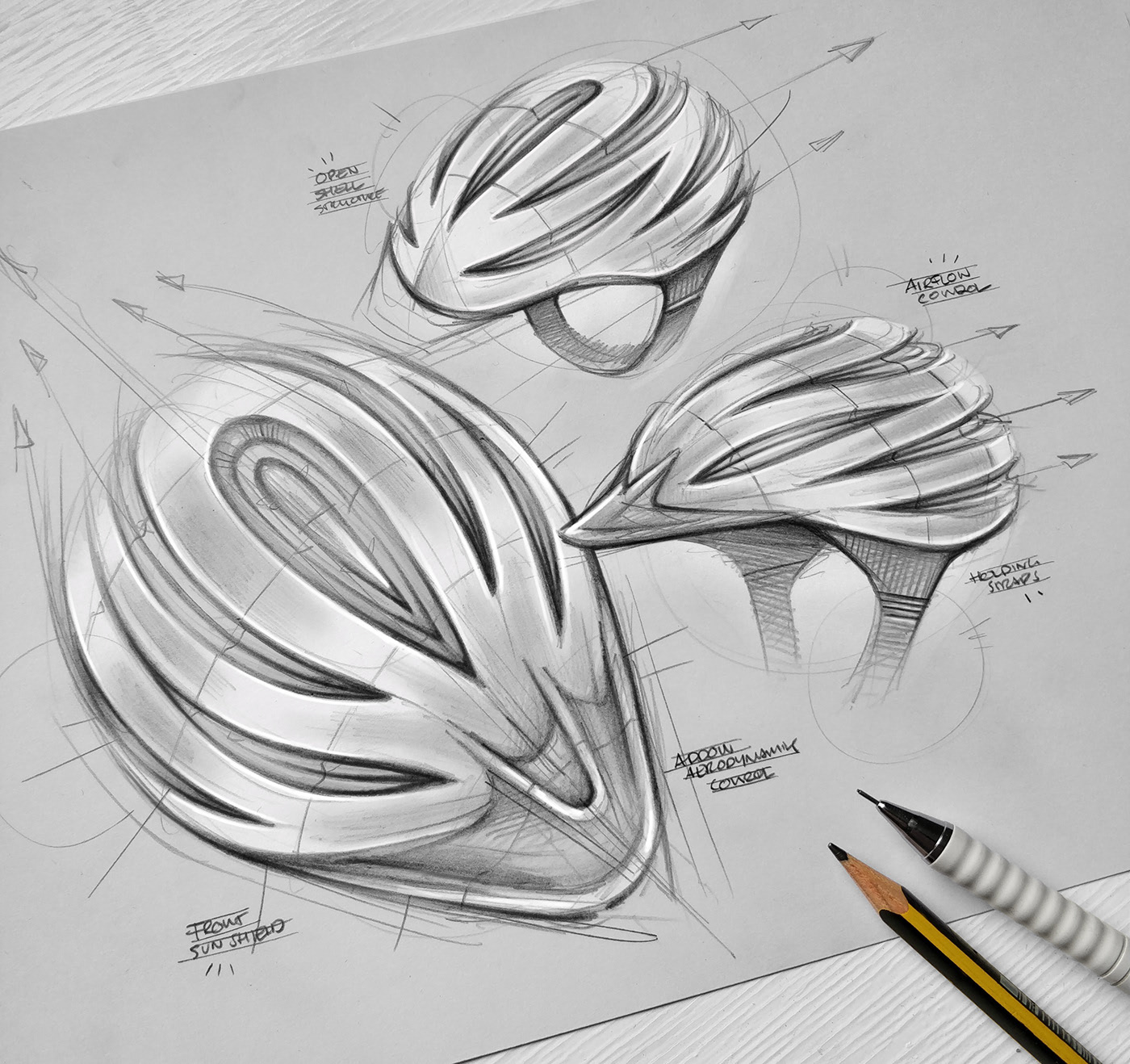 Hand drawn，Sketch，illustration，marker pen，